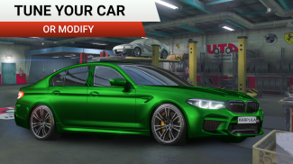 Stunt BMW M5 Parking Simulator screenshot 1