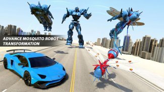 Mosquito Robot Transforming Games: Robot Car Game screenshot 3