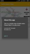 Delhi Metro Map - simple and Latest Map screenshot 1