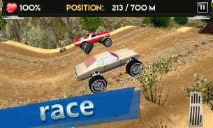 Up Hill Monster Car Racing screenshot 3