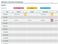 Schedules Templates screenshot 12