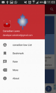 Canadian Law List screenshot 0