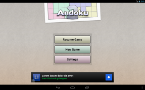 Andoku 스도쿠 2 자유 screenshot 2