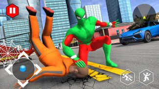 Spider Rope Superhero Games 3D screenshot 1