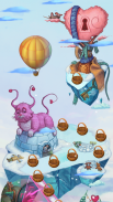 Sky Land - Match 3 Pumpkin Cats screenshot 4