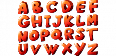 Jeu de l'alphabet anglais