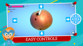 Apple Guard: Worm Attack Protect Games screenshot 5