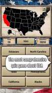 USA Geography - Quiz Game screenshot 2