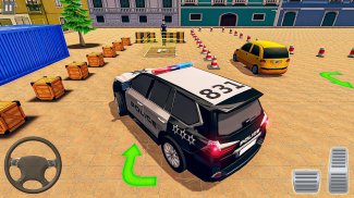 Modern Police Car Parking Game screenshot 1