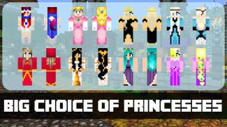 Princesa Skins para MCPE screenshot 1