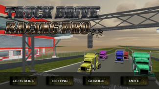 Truck Drive Racing Real screenshot 0