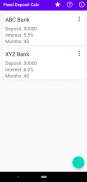 Fixed Deposit Calculator screenshot 3
