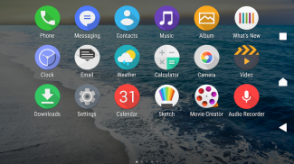 Cool Waves Theme For Xperia screenshot 8