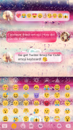 COLOR RAIN Emoji Keyboard Skin screenshot 0