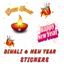 Diwali Stickers  for WA - Happy New Year Sticker