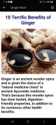 Uses & Benefits of Ginger Root screenshot 7