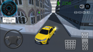 Revo Hilux Taxi City Simulator screenshot 3