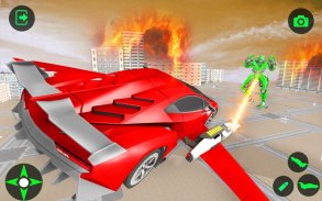 Flying Car Transformer Games screenshot 4