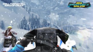 Drive Snowmobile Simulator screenshot 1