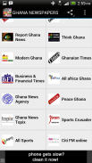 GHANA NEWSPAPERS screenshot 1