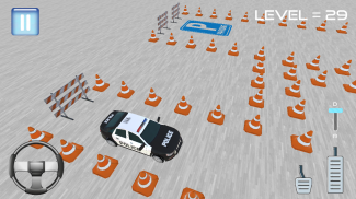 Real Police Car Parking Game screenshot 0