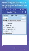 CAT CPNS 2020 - Bank Soal CPNS Simulasi Ujian CPNS screenshot 4