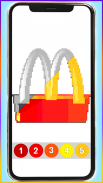 Food Logo Color by Number: Pixel Art Coloring Book screenshot 4