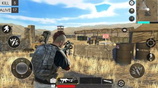Desert survival shooting game screenshot 2