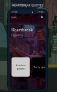 Quotes to Overcome Heartbreak screenshot 0