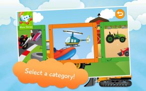 Vehicles Shadow Puzzles for Toddlers Free screenshot 1