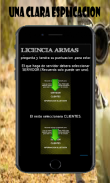 Licencia armas  todos los test screenshot 1