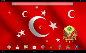 Turkey Flag LWP screenshot 2