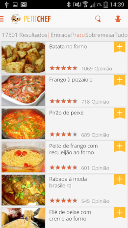 Petitchef Receitas Culinárias 31 Baixar Apk Para Android