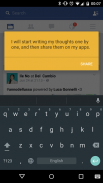 Quickly - Share notes to apps screenshot 1