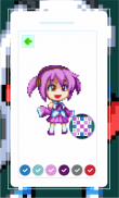 Anime Miku Chibi Pixel Art Game screenshot 4