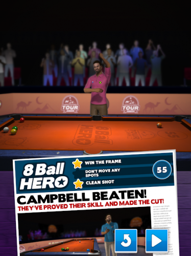 8 Ball Hero - Pool Billiards Puzzle Game screenshot 11