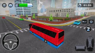 Bus Simulator : 3D Bus Games screenshot 4