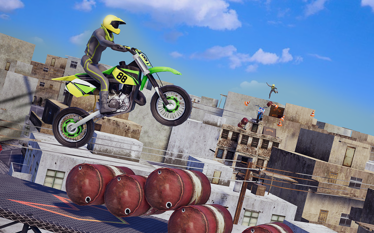 acrobacias moto rampa mega jogos corrida bicicleta - Download do