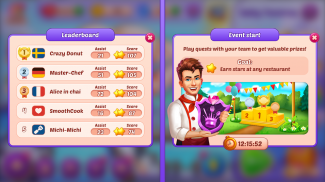 Cooking Crush: jogos de cozinhar e jogo de comida screenshot 7