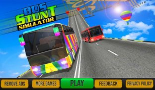 Real Mega Ramp Bus Stunt: Fearless Bus Driver 2019 screenshot 11