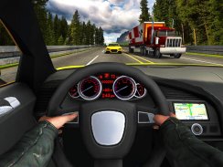 Highway Traffic Racing im Auto: Endlos Racer screenshot 13