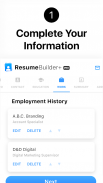 Resume Builder App Free - PDF Templates & CV Maker screenshot 0