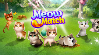 Meow Match: Cats Matching 3 Puzzle & Ball Blast screenshot 2