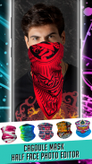 Cagoule Mask Half Face Photo Editor screenshot 3