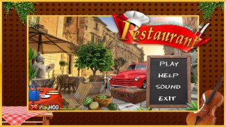 Free New Hidden Object Games Free New Restaurant screenshot 2