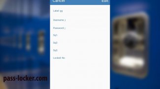 Pass-Locker - The Password Storage App screenshot 1