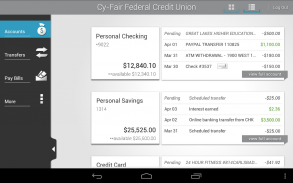 Cy-Fair FCU Mobile Banking screenshot 0