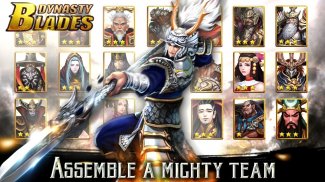 Dynasty Blades: Collect Heroes & Defeat Bosses screenshot 2