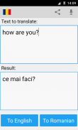 Romanian English Translator screenshot 0