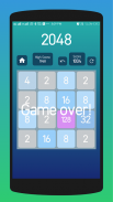 Classic 2048 Puzzle Game : Swipe Controls screenshot 3